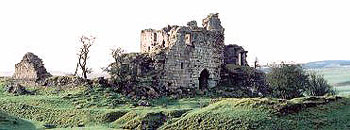 Sanquhar Castle, a historic location in Dumfries and Galloway