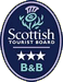 Scottish Tourist Board Approved Bed and Breakfast Accommodation